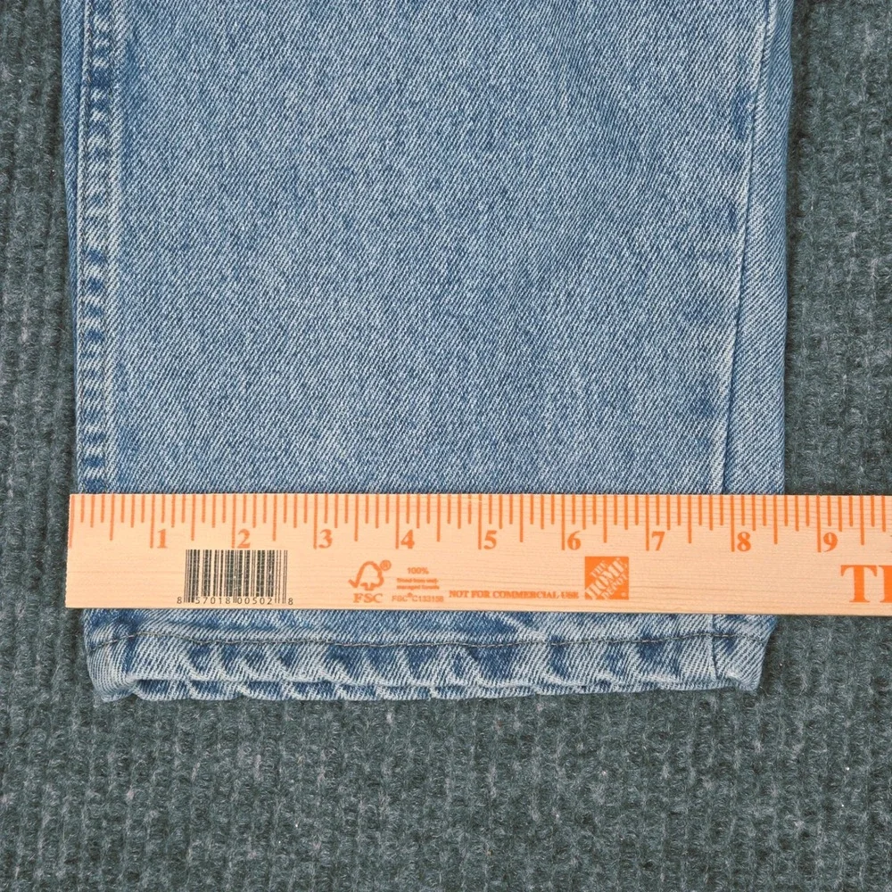 Wrangler Rugged Wear Men's Light Wash Straight‎ Leg Jeans 40 x 32